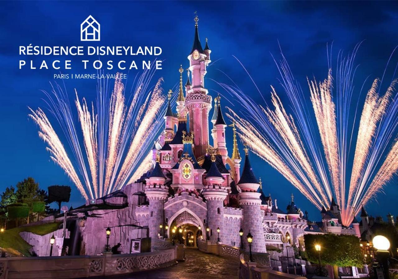 Residence Disneyland Place Toscane Serris Bagian luar foto