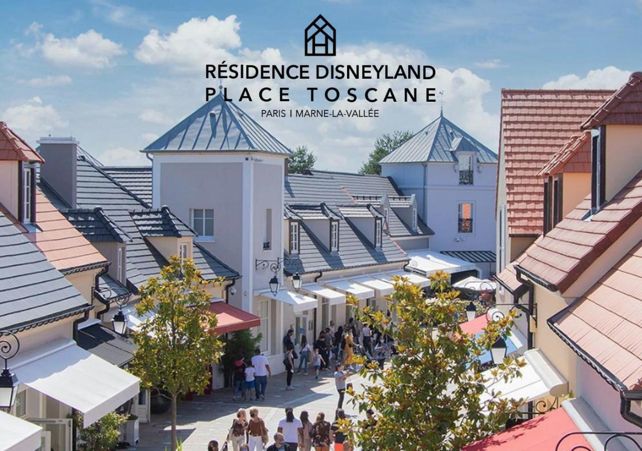 Residence Disneyland Place Toscane Serris Bagian luar foto