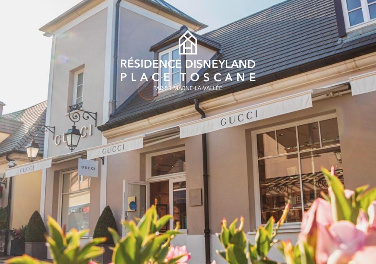 Residence Disneyland Place Toscane Serris Bagian luar foto