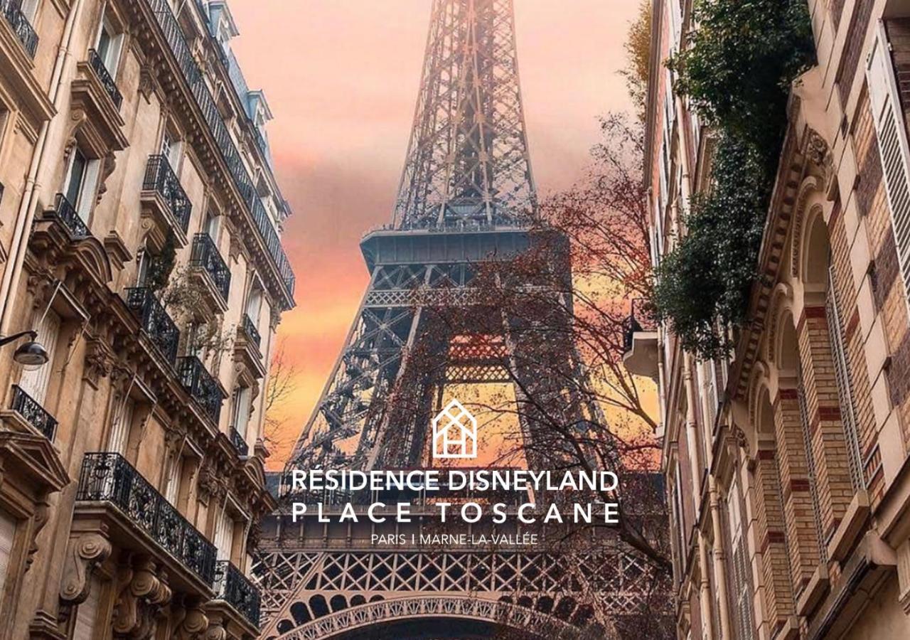 Residence Disneyland Place Toscane Serris Bagian luar foto