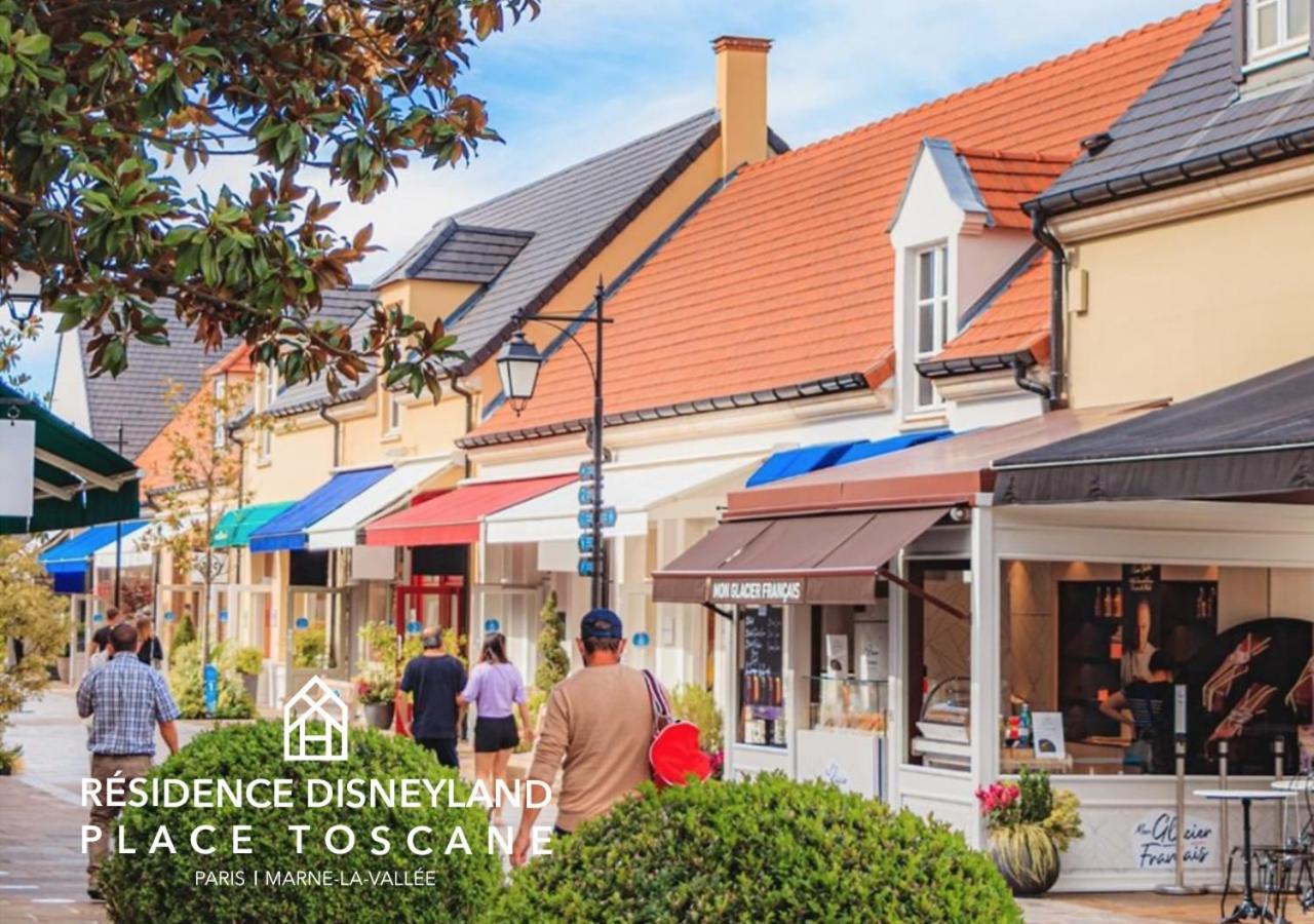 Residence Disneyland Place Toscane Serris Bagian luar foto