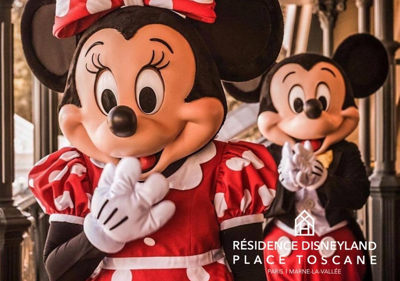 Residence Disneyland Place Toscane Serris Bagian luar foto