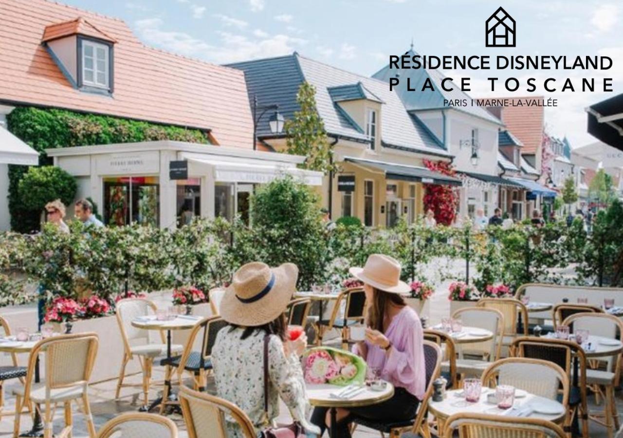 Residence Disneyland Place Toscane Serris Bagian luar foto